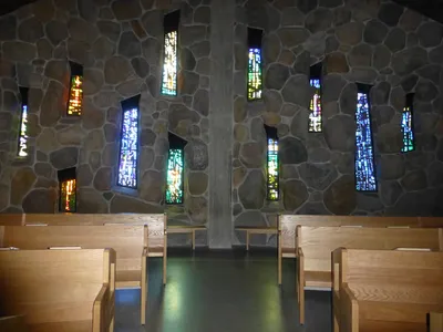 Back of the chapel.