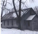 First church on Myers Rd used from 1913-1933. Source: Parish Website