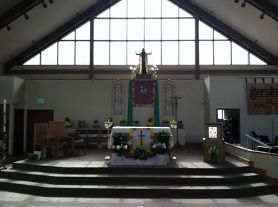 Sanctuary of present church. Source: Parish Facebook page