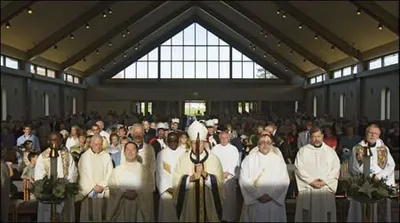 Dedication of present church, 2007. Source: Parish Website