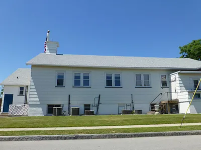 Exterior seen from right side.