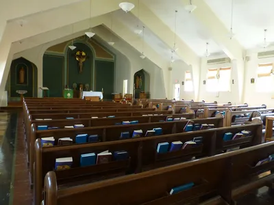From back left corner.