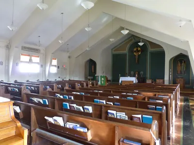 From back right corner.