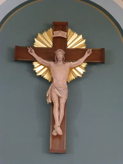 Crucifix from the former St. Andrew church.