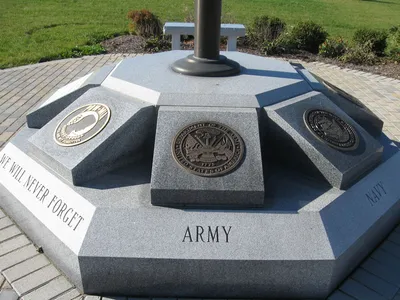 Armed service memorial.