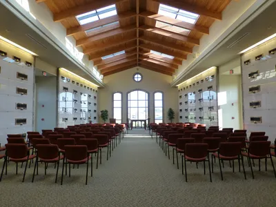 Chapel interior.