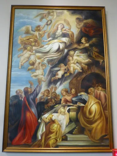 Assumption painting.