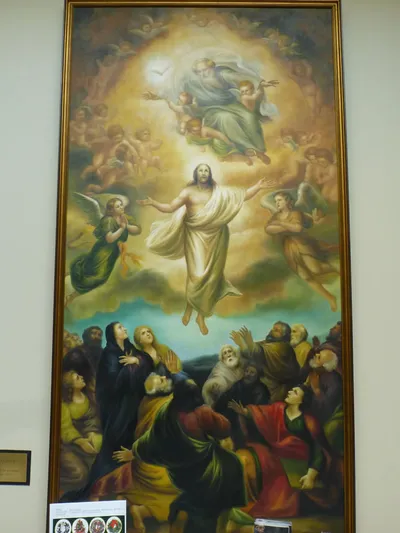 Ascension painting.
