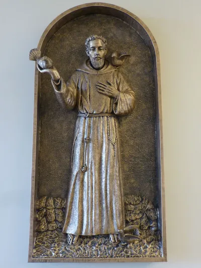 St. Francis of Assisi relief.