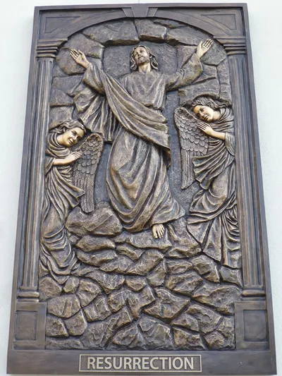Resurrection relief.