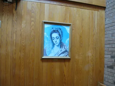 Small portrait of Our Lady.