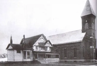 Second Assumption church and rectory. Source: Images of America