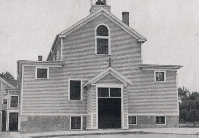 Exterior of church, 1939. Source: Catholic Courier Golden Jubilee Edition: 1889-1939