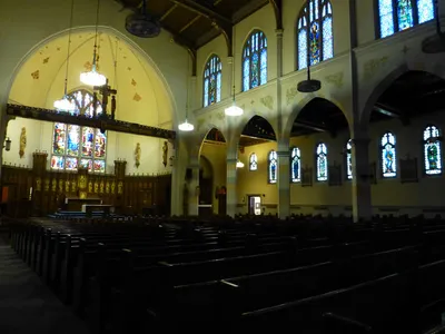 View from the back left corner.