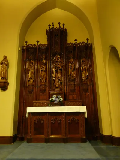 Left side altar.