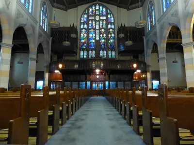 View from the sanctuary.