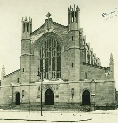 Photograph of present church. Source: Rochester Public Library local history division