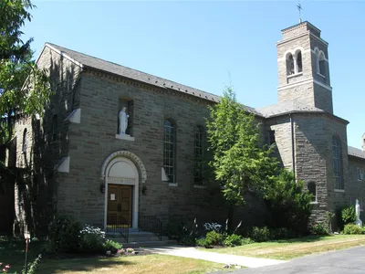 Exterior of chapel.