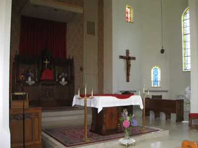 Sanctuary, from left side.