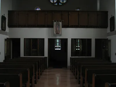 Back of the chapel.
