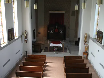 View from the choir loft.