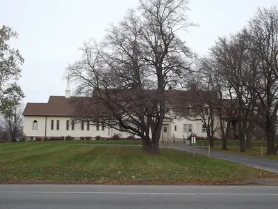 Building in front of chancery.