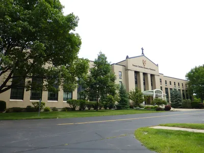 Exterior from angle.