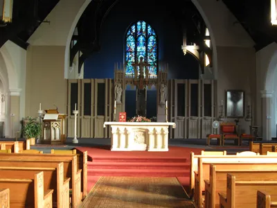From back left corner.