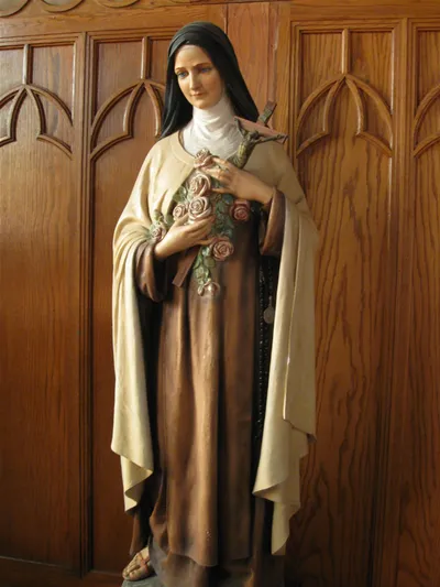 Angel statue.