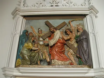 Former high altar.