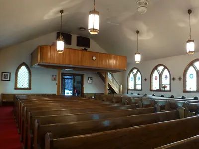 From front right corner.