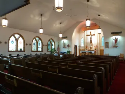 From back right corner.