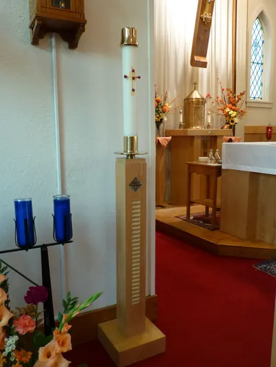 Paschal candle.
