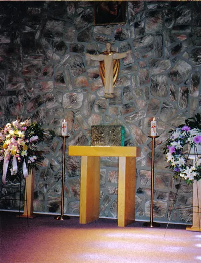 Tabernacle. Source: Our Lady of Good Counsel Web site (defunct)