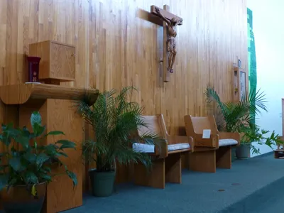 Celebrant's seating.