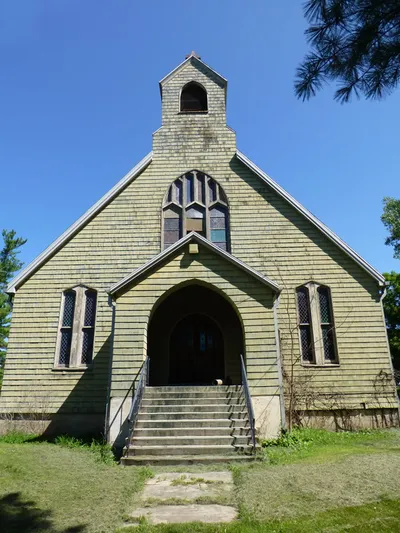 Front of the chapel.