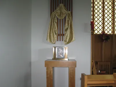 From front right corner.