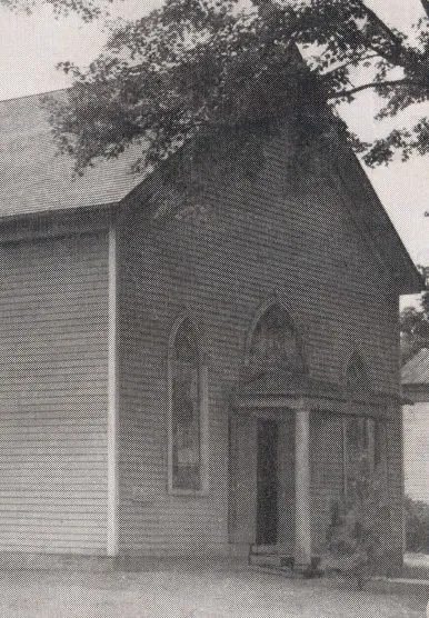 Exterior of church, 1939. Source: Catholic Courier Golden Jubilee Edition: 1889-1939