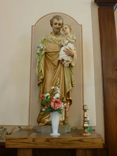 Statue of St. Joseph.