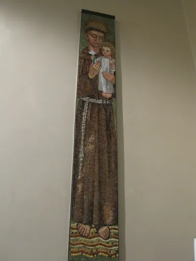 Mosaic of St. Anthony.