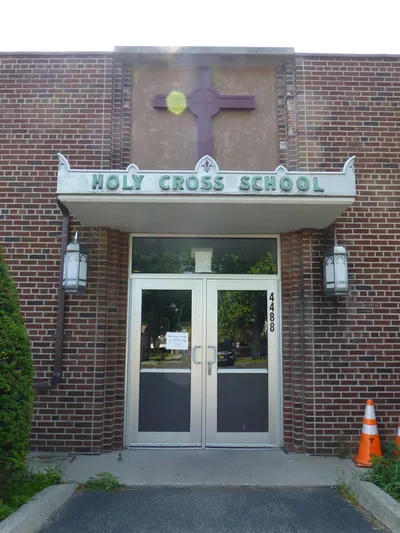 Entrance to school.