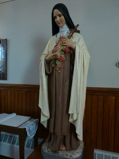 Statue of St. Theresa.