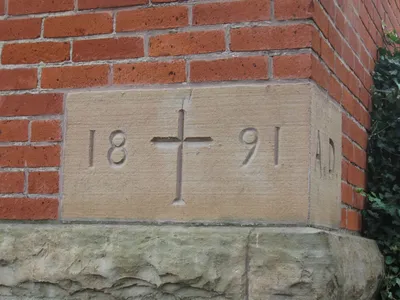 Cornerstone for convent.