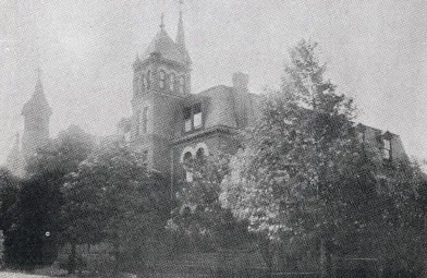 Holy family convent, 1891. Source: Holy Family Centennial, 1864-1964