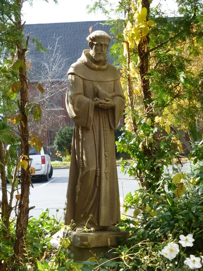 Statue of St. Francis.