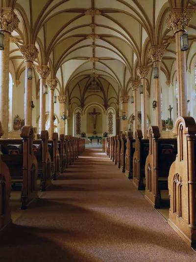 Main aisle.