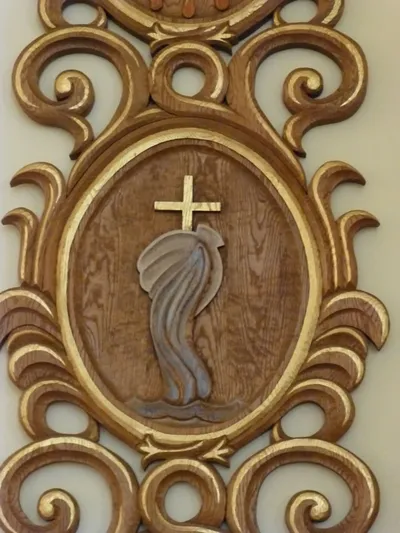 Baptism relief.