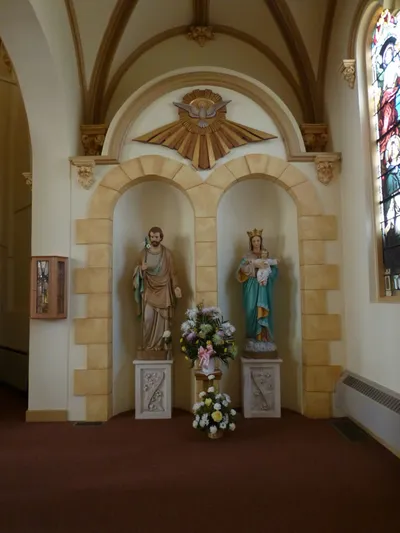Holy family shrine.