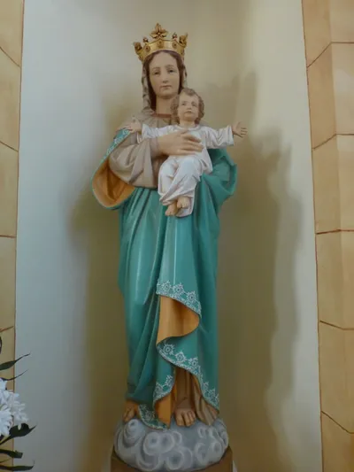 Our Lady statue.