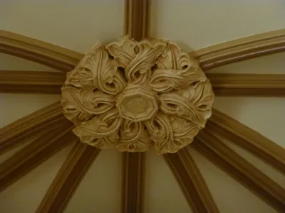 Design above sanctuary.